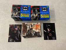 Topps/Topps Stadium Club Batman Returns Lot: 36 Sealed Movie Photo Sticker Packs picture