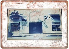 Fireproof Garage Livermore CA, 1930s Vintage Ad Retro Look Metal Sign A5375 picture