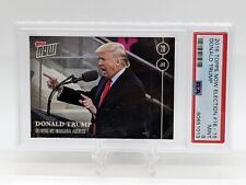 2016 Topps Now Election #16-15 Donald Trump PSA 9 Low Pop - Print Run of 474 picture