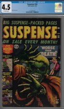 SUSPENSE CGC 4.5- #26- 1953 ATLAS HORROR TITLE-BILL EVERETT CVR ART picture