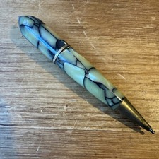 Vintage 1930s Parker Duofold Style Vest Pocket Mechanical Pencil Black Pearl picture