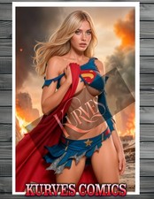 SUPERGIRL V3 | NICE | SINGLE COVER PRINT | KURVES COMICS picture