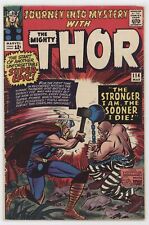 Journey Into Mystery 114 Marvel 1965 VG Mighty Thor 1st Absorbing Man Loki picture