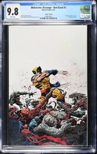 Wolverine: Revenge - Red Band #5 (2025) 1:100 Virgin Edition CGC 9.8 picture