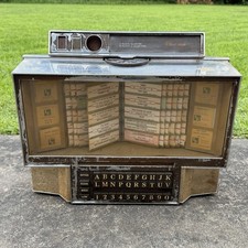 Vintage Rowe AMI Counter Wallbox Jukebox WRA-200 Music - FOR PARTS/REPAIR picture