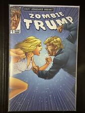 Zombie Trump. Swift Vengeance Variant. Blue Cover picture