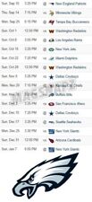 Philadelphia Eagles 2023-2024 NFL Football Schedule 4x6 in Beer Fridge Magnet picture