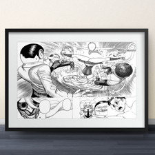 Dandadan Inked Sketch Chapter 20 - 11x17