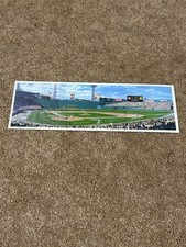 Fenway Park Triptych Andy Jurinko Bill Goff Art Card Red Sox Wade Boggs 1987 picture