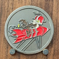 Wile E Coyote Rocket Scaled Composites 2022 Cartoon Challenge Coin 1#38 picture