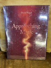 Approaching Magic by David Regal - Hardcover Book - Hardcover Magic Book SEALED picture