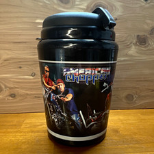 Vintage Thermo-Serv Black American Chopper 7-Eleven Big Gulp Insulated Mug 2005 picture