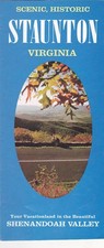 c1980 Staunton Virginia Promotional Brochure picture