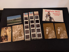 Lot Vtg Buffalo Bill Historical Center Souvenirs Cody, Wyoming Book, Slides, PC picture
