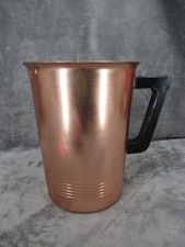 Regal Supreme Pitcher Copper Tone Aluminum Bakelite Handle 7.5