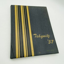 1957 Tahquitz High School Yearbook  Hemet High School California Vintage picture