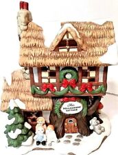 Fitz & Floyd 1993 Enchanted Forest Collection Dollmakers Cottage Holiday Hamlet picture