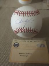 AUSTIN JACKSON SIGNED OFFICIAL ML BASEBALL DET TIGERS STEINER AUTHENTICATED picture