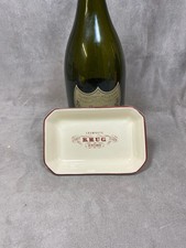 Vintage Krug Villenauxe Champagne Ceramic Ashtray Krug Made in France picture
