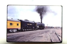 UP 8444 STEAM ENGINE rawlings wy 5-21-78 35MM SLIDE PHOTO picture