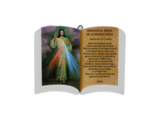 Oracion al Señor Misericordia Oracion Resin Plaque 6” x 4” Stand Brand-New  picture