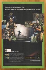 2003 Half-Life: Counter-Strike Xbox PC Print Ad/Poster Official FPS Promo Art picture