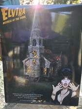 Dept 56 Elvira The Fallen Church Of Fallwell Village 6013669 New In Box ByEnesco picture