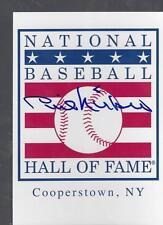 phil niekro signed postcard autographed baseball hall of fame card auto mlb picture