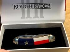 Rough Ryder Texas Star Red, White, Blue Sow Belly Trapper 3 3/4