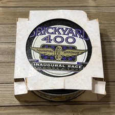 Vintage 1994 Brickyard 400 Racing Brass Zippo Lighter NEW In Tin Indy 500 NOS picture