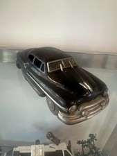 Vintage 1950s Japanese tin litho friction sedan car 7 inch wipers made Japan  picture