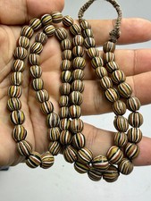 Ancient Old Roman Mosaic Glass Wonderful Rare Unique Beds Necklace picture
