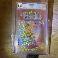 VeeFriends Comic Book #8 β Gary Bee Cracked Ice Variant (Limited /199) CGC 8.5 picture