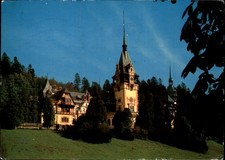 Peles Castle Sinaia Romania vintage postcard e149 picture