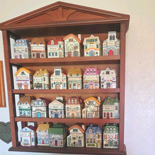 Rare & Pristine: Complete Vintage 1994 Lenox Canterbury Crossing Fine Porcelain picture