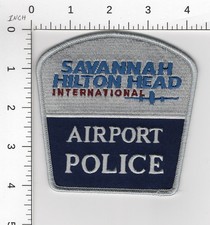 SAVANNAH HILTON HEAD INTERNATIONAL AIRPORT π¬ GEORGIA COLLECTIBLE POLICE PATCH picture