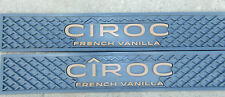 2) CIROC French Vanilla Vodka Rubber Bar Rail Drain Mat 21