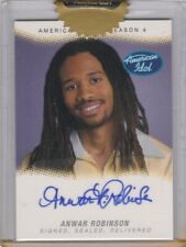 2005 American Idol S4 SSD Autographs #SSD-AR Anwar Robinson 053-Z picture