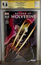 Return of Wolverine #1 Glow in the Dark Artist Proof Rare Limited 300 CGC 9.6 SS picture