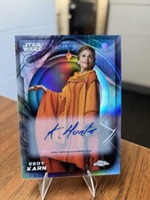 2026 Topps Chrome Star Wars Eedy Karn Refractor Autograph picture