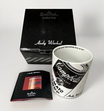 Rosenthal Studio-Line Andy Warhol Campbell's Soup Can Mug with Box & Booklet picture