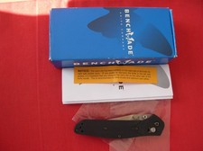 BENCHMADE 943 OSBORNE MCP S30V BLADE BLACK HANDLES  KNIFE 4 picture