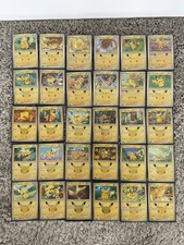Pikachu 30th Anniversary Celebration Pokemon TCG Pikachu Holo (30 Card Set Full) picture