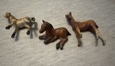Vintage Lot Of 3 Mini Miniature Horses 1975 Breyer mixed lot picture