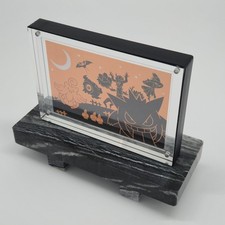 Pokemon Postcard 2019 Gengar Spooky Night Halloween Rare Collector Gift Display picture