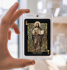 Jesus Christ Trading Card | Holographic | All Kings Collectible | GLRC Card Co picture