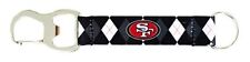 PSG NFL San Francisco 49ers Tailgate Buddy - Strap Keychain with Bottle Opener picture