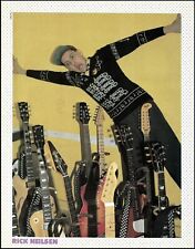 Cheap Trick Rick Nielsen guitar collection 1986 pin-up photo picture