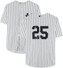 Gleyber Torres Yankees Signed White Majestic Replica Jersey -Topps rated picture