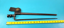 Rare Original US Model 1873 Cadet Socket Bayonet + Swivel Cadet Scabbard TR1620 picture